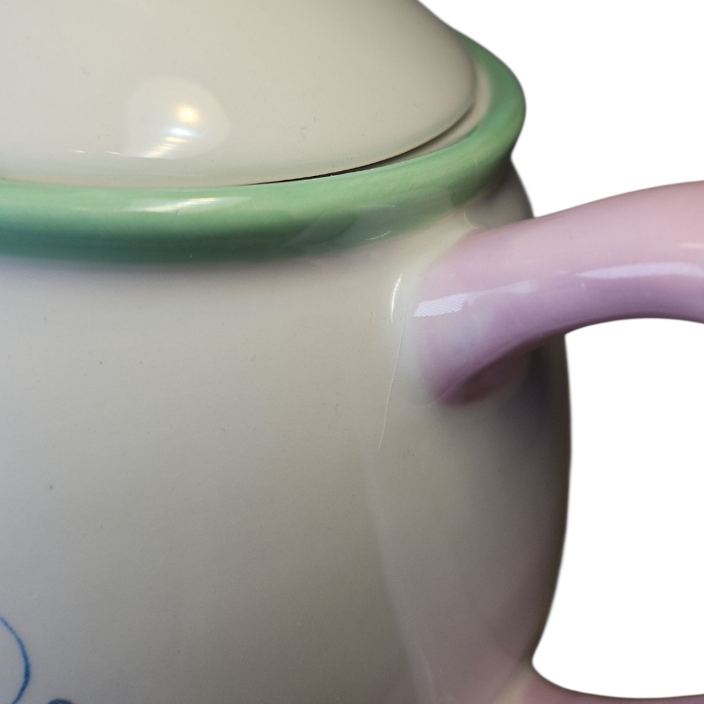 Vintage Beatrix Potter Peter Rabbit Teapot Teleflora Ceramic Teapot & Lid 2002 - Picture 5 of 10